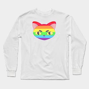 Rainbow Cat Long Sleeve T-Shirt